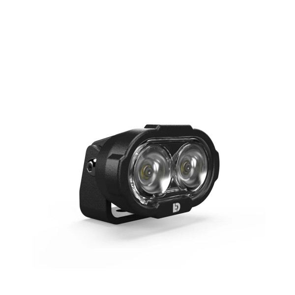 Denali DENALI DL-2 Driving Light w/ DataDim Technology, 2-LED, 60° Symetrical Flood Beam
